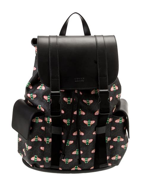 Gucci GG Supreme Bestiary Bee Backpack 